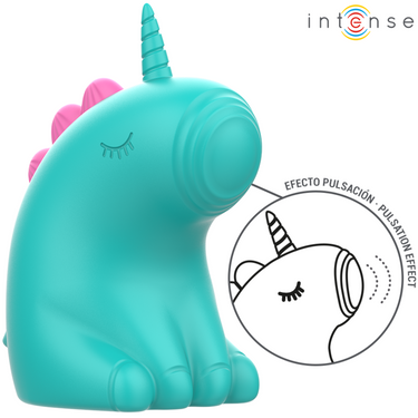 Stimolatore Unicorno Verde con Vibrazioni Regolabili e Sicuro